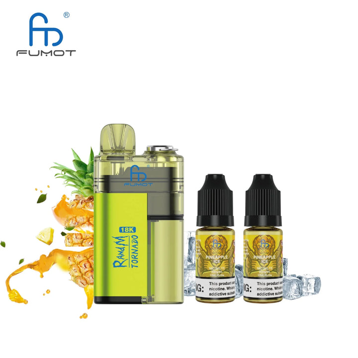 Fumot R and M Tornado 18000, 18k Puffs Prefileld Vape Fumot R and M Tornado 18000, 18k Puffs Prefileld Vape