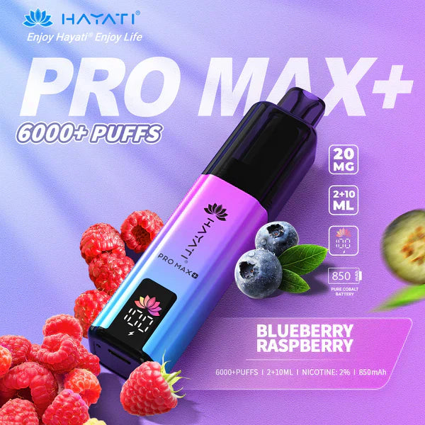 Hayati Pro Max Plus 6000 Puffs Prefilled Pod Kit
