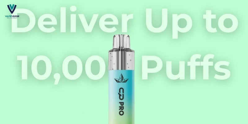 Deliver Up to 10,000 Puffs