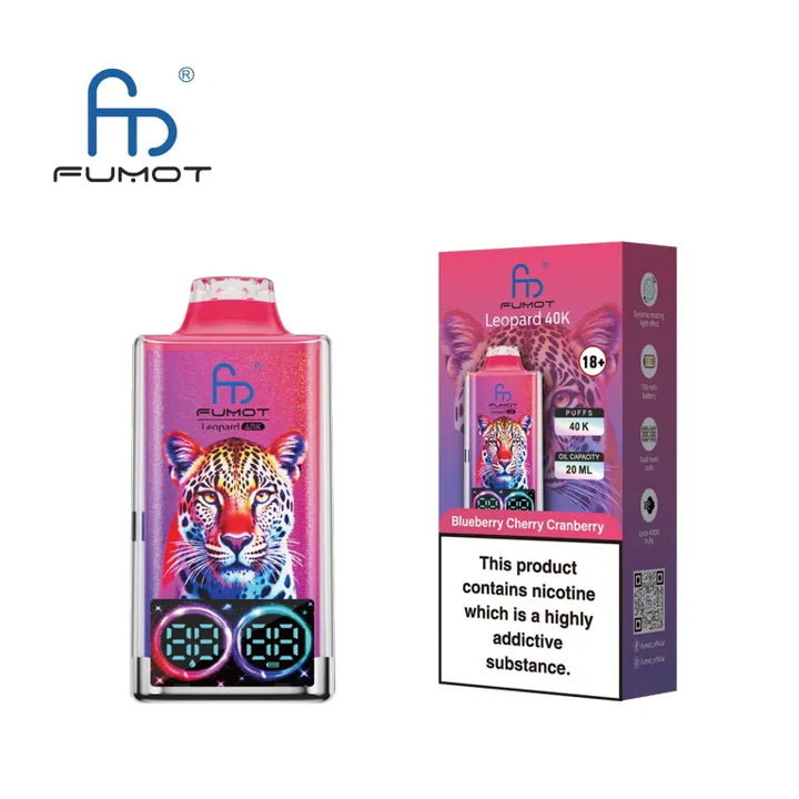 Fumot RandM Leopard 40,000 Puffs