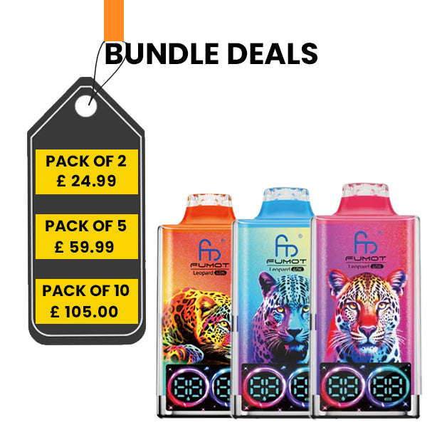 Fumot Leopard 40k, 40,000 Puffs Prefilled Pod Kit - OrderVape Fumot Leopard 40k, 40,000 Puffs Prefilled Pod Kit - OrderVape