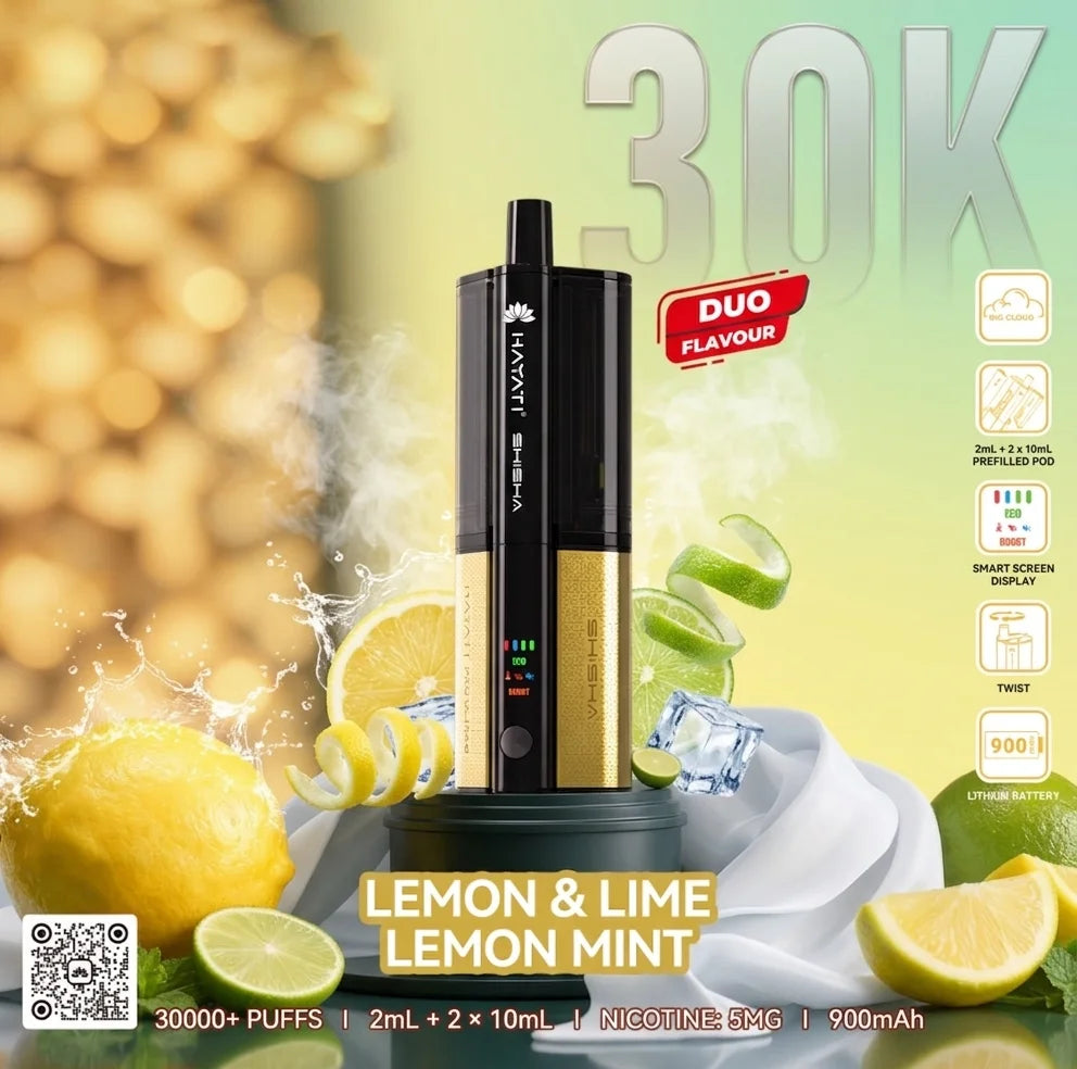 Hayati Shisha 30k Pro Ultra Plus Pod Kit - £10.85 Only