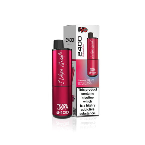 red apple ice Ivg 2400 Puffs Disposable Vape