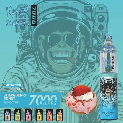 strawberry donut r and m tornado 7000 disposable Vape