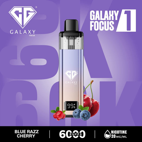 Crystal Galaxy Focus 1, 6000 Puffs Prefilled Pod Kit