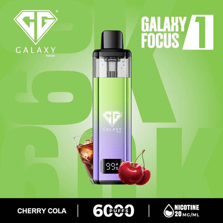 Crystal Galaxy Focus 1, 6000 Puffs