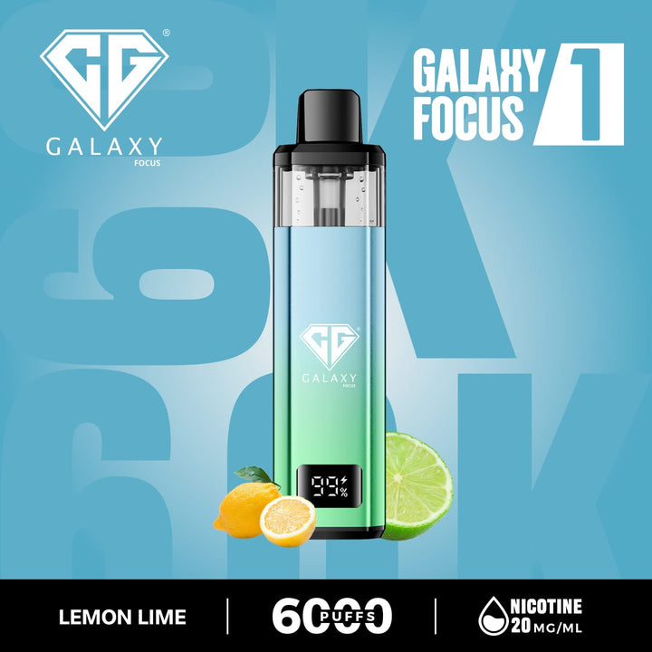Crystal Galaxy Focus 1, 6k Puffs Prefilled Pod Kit