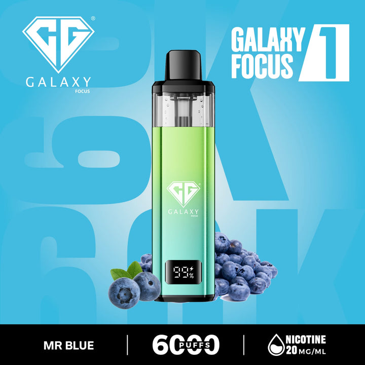 Galaxy Focus 1, 6k Puffs Prefilled Pod Kit