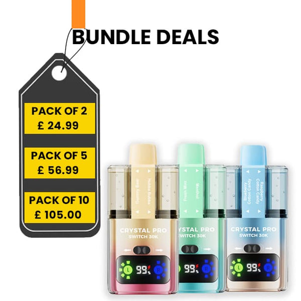 crystal vape deals Volf Bar Crystal 35,000 Puffs Disposable Vape Device – Apvs