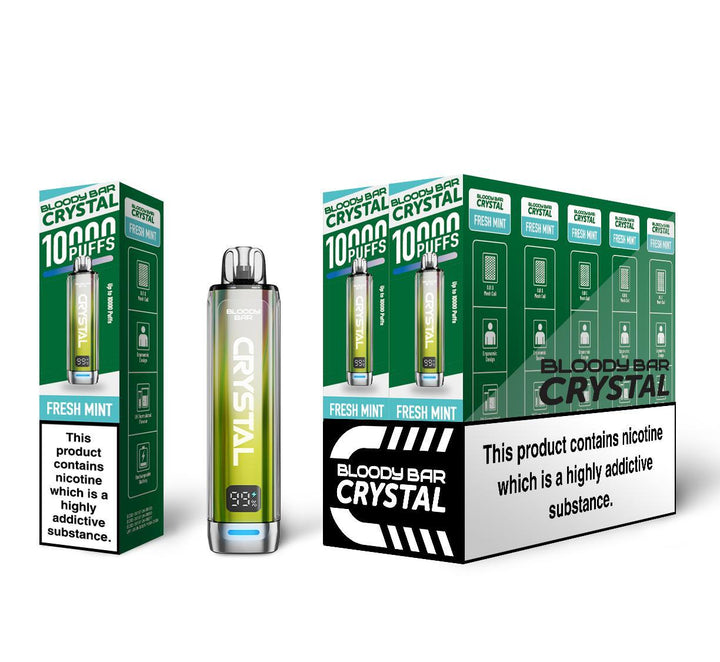 Bloody Bar Crystal 10k Puffs vape kit