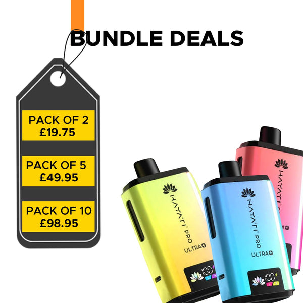 Hayati Pro Ultra Plus 25,000 Puffs Prefilled Pod Kit - £9.89 Only