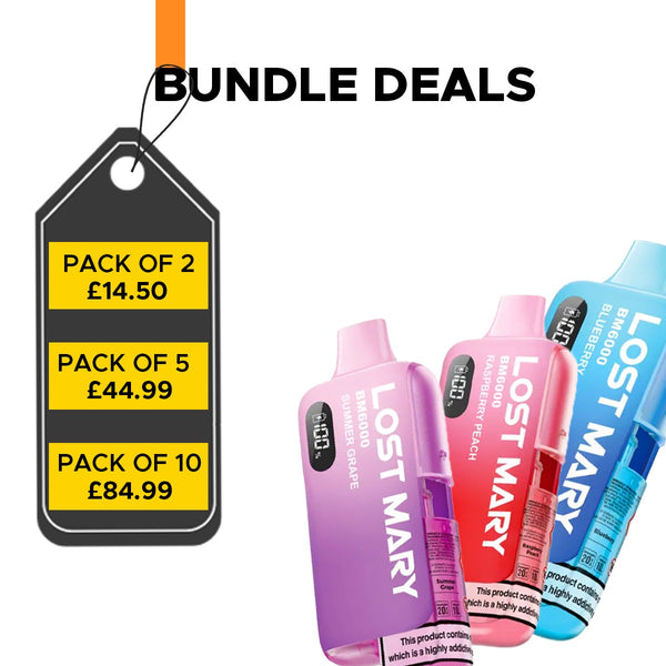 Lost Mary BM6000 Prefilled Pod Vape Kit