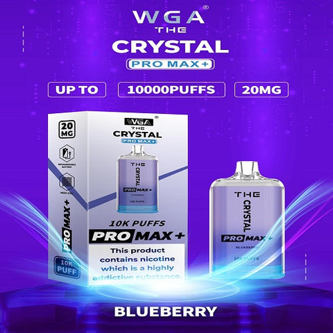 blueberry crystal pro max 10000 disposable vape