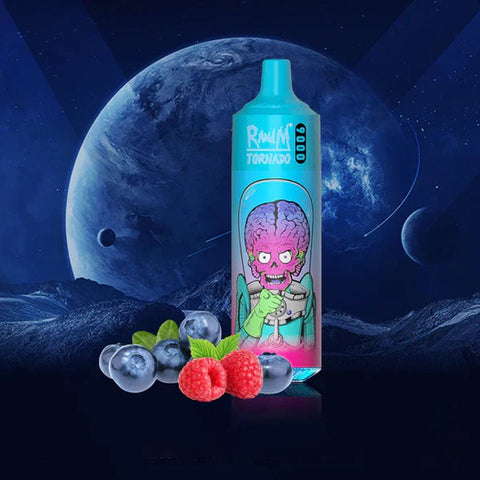 RandM tornado 9000 puffs disposable Vape £5.99 Only - Blueberry Sour ...