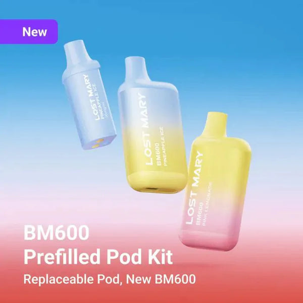 Lost Mary BM600 Prefilled Pod vape Kit 600 Puffs