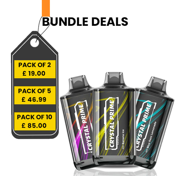crystal prime 18k vape Crystal Prime Deluxe 18000 from £7.99