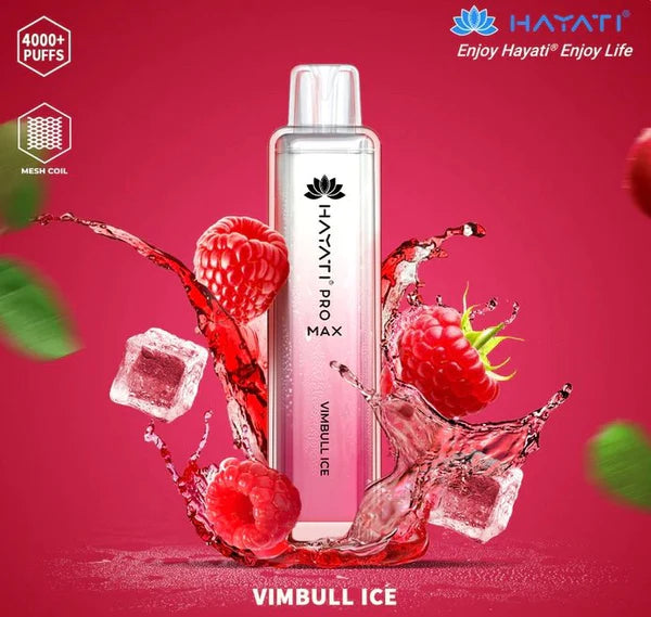 vimbull ice hayati pro max 4000 puffs disposable vape