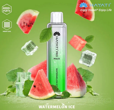 water melon ice hayati pro max 4000 puffs disposable vape