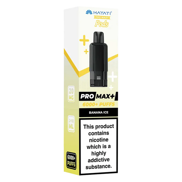 Hayati Pro Max Plus 6000 Replacement Pod + Refill Container | £6.99 Only