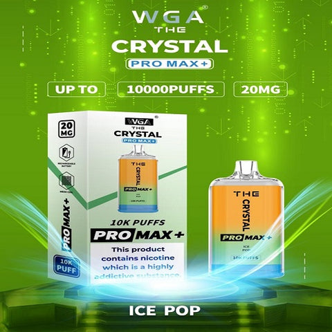 ice pop crystal pro max 10000 disposable vape
