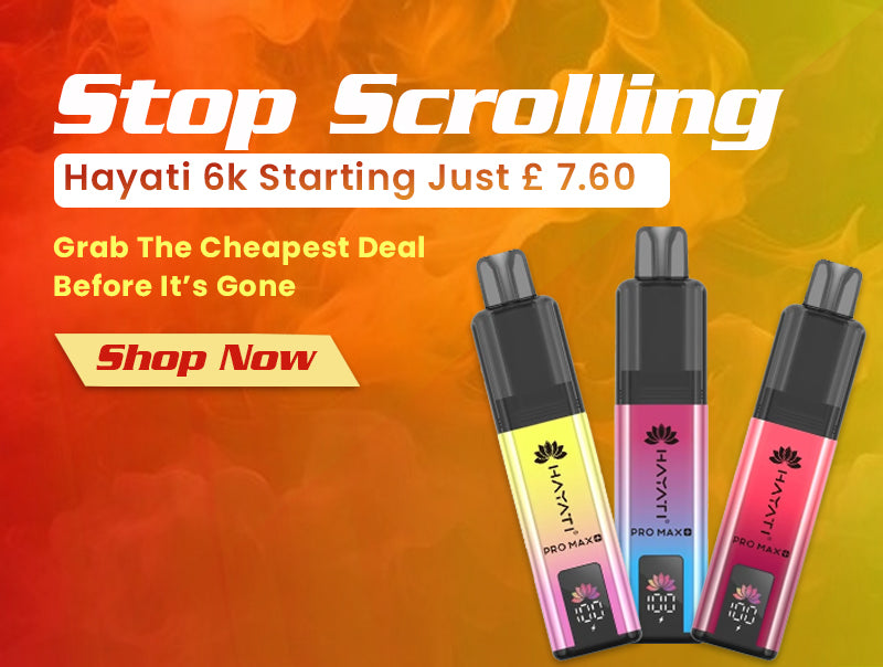 Hayati Pro Max Plus 6000 Puffs Prefilled Pod Kit