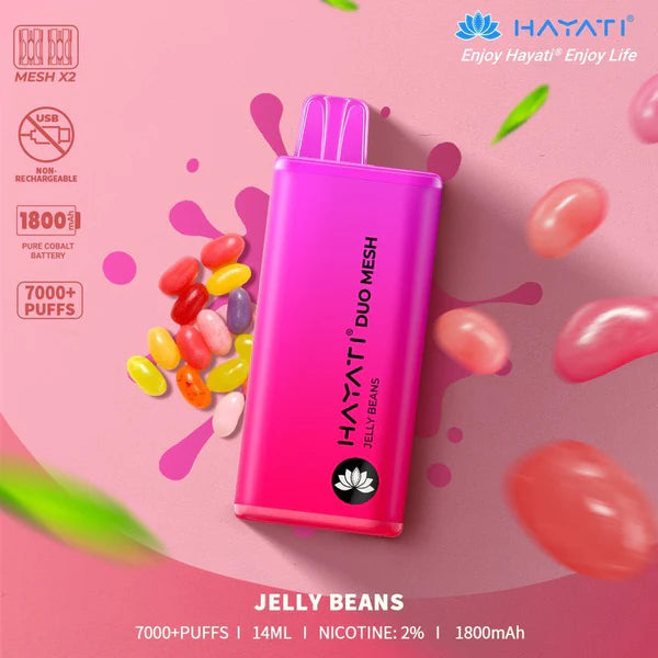 Jellly Beans Hayati Duo Mesh 7000 Puff