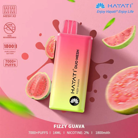 fizzy Guava Hayati Duo Mesh 7000 Puff