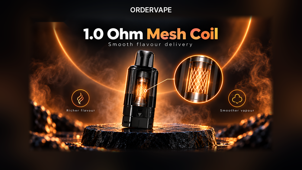 1.0 Ohm Mesh Coil 