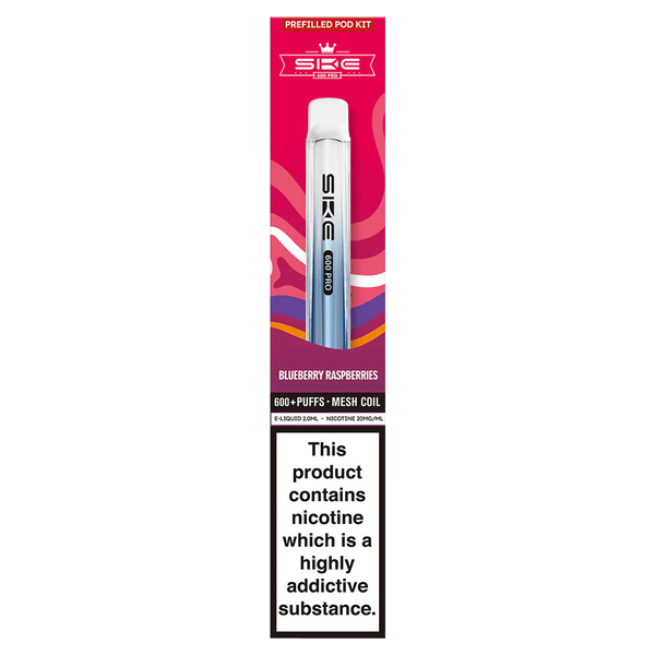 SKE Crystal Bar 600 Pro Prefilled Pod Vape Kit