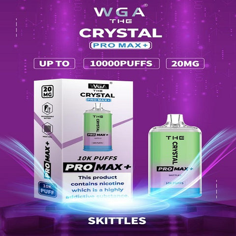 skittles crystal pro max 10000 disposable vape