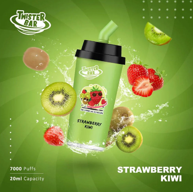 Twister Bar 7000 Puffs Vape - Starting From Just 9.40 only Twister Bar 7000 Puffs Vape - Starting From Just 9.40 only