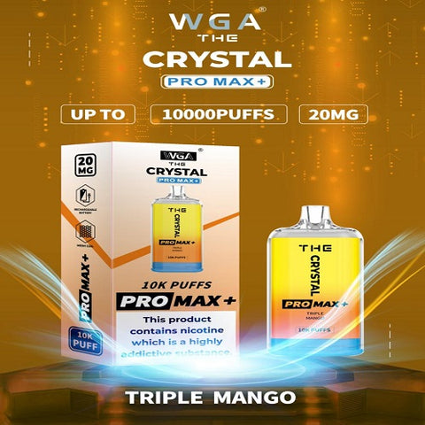 triple mango crystal pro max 10000 disposable vape