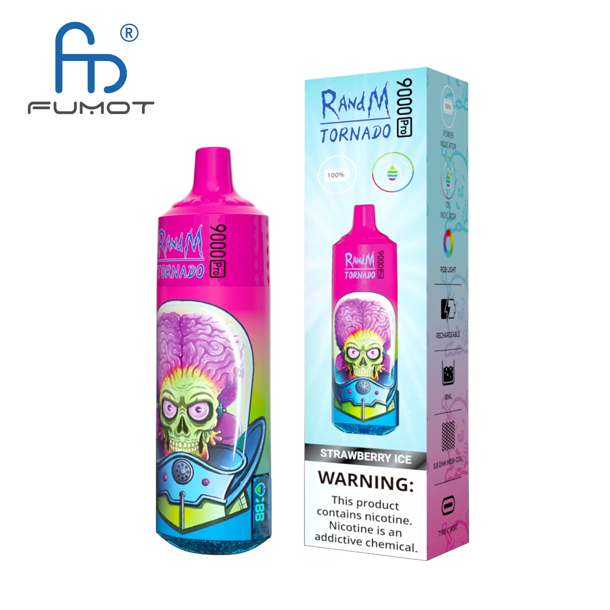RandM Tornado 9000 Pro Vape - Get Discunt on Bulk Purchase